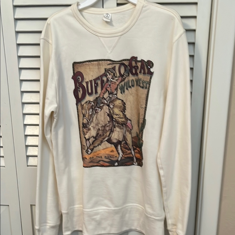 Xoxo buffalo sweatshirt